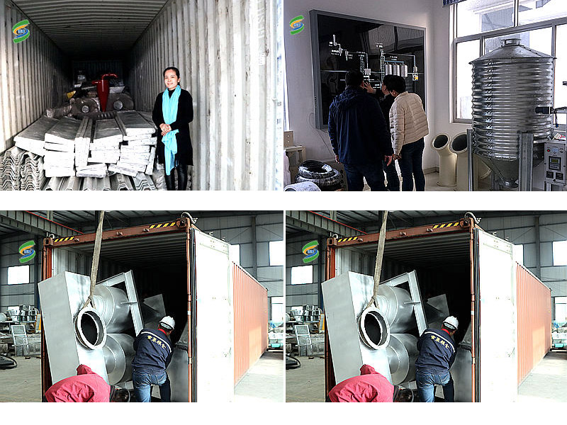 2套600噸玉米儲(chǔ)存鋼板倉(cāng)在菲律賓交工驗(yàn)收